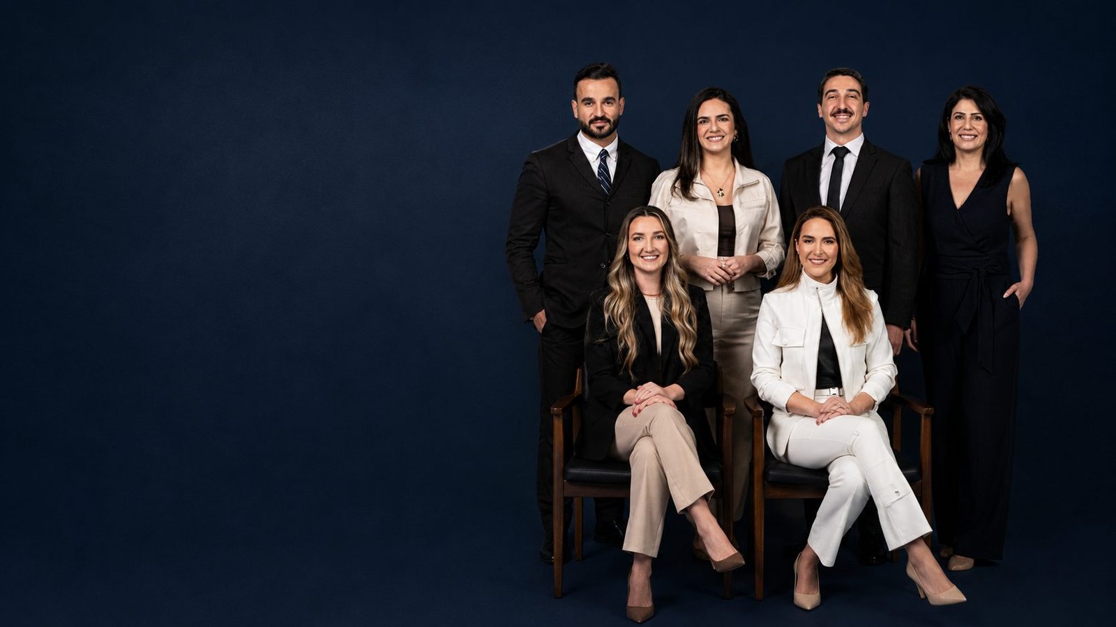Retrato institucional da equipe de advogados do Rücker Curi Advocacia e Consultoria Jurídica